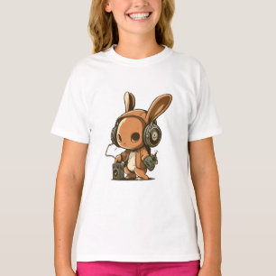 Melodic Bunny: Een muzikale reis T-shirt