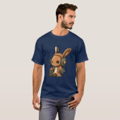 Melodic Bunny: Een muzikale reis T-shirt (Voorkant volledig)