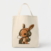 Melodic Bunny: Een muzikale reis Tote Bag (Voorkant)