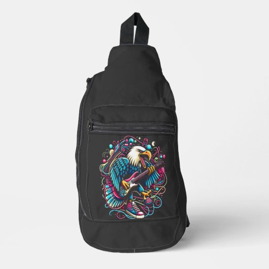 Melodic Eagle Serenade Sling Bag (Voorkant)