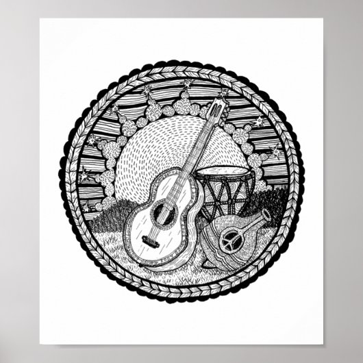 Melodic Enchantment Poster (Voorkant)