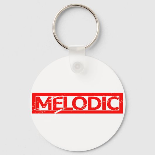 Melodic Stamp Sleutelhanger (Achterkant)
