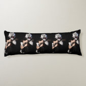 Melodic Tiger – Cozy Body Pillow Design Lichaamskussen (Achterkant)