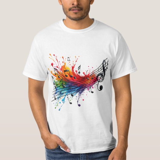 Melodie Masterpiece Man T_Shirt T-shirt (Voorkant)