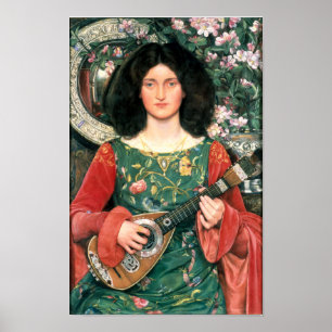 Melodie (Musica) door Kate Bunce (1897) Poster