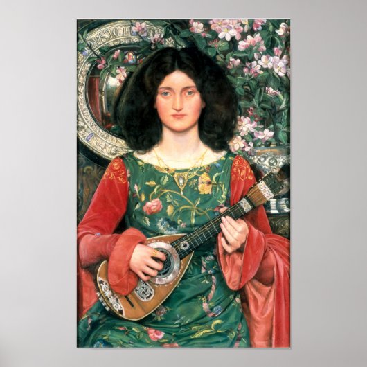 Melodie (Musica) door Kate Bunce (1897) Poster (Voorkant)