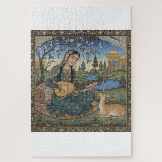 Melodie onder de cipressenmaan legpuzzel (Verticaal)
