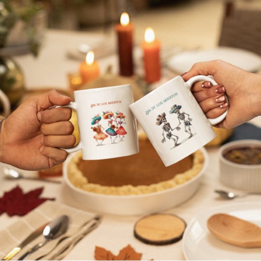 Melodie van de Dancing Dead, op maat Magische Mok