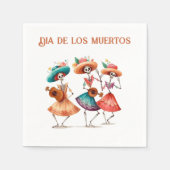 Melodie van de Dancing Dead, op maat Servet (Voorkant)