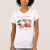 Melodie van de Dancing Dead, op maat T-shirt (Voorkant)