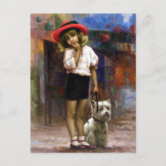 Melodie van de kleuren 1 (Walk) Briefkaart