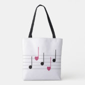 Melodie van de liefde (Fusion) Tote Bag (Achterkant)