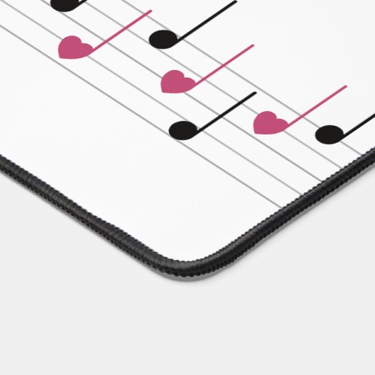 Melodie van de liefde (lineair) bureaumat (Hoek)