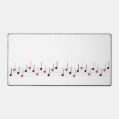 Melodie van de liefde (lineair) bureaumat (Voorkant)