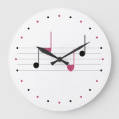 Melodie van de liefde (lineair) grote klok (Voorkant)