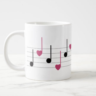 Melodie van de liefde (lineair) grote koffiekop