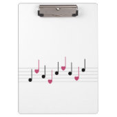 Melodie van de liefde (lineair) klembord (Voorkant)