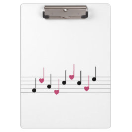 Melodie van de liefde (lineair) klembord
