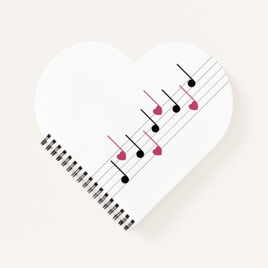 Melodie van de liefde (lineair) notitieboek (Voorkant)