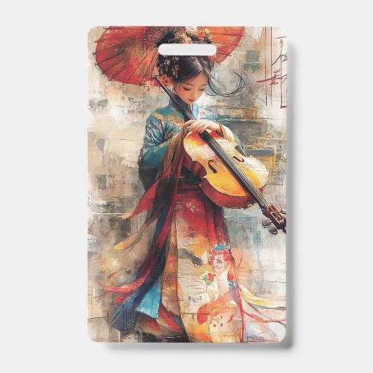 Melodie van de traditie: de harmonie van kunst en badge (Voorzijde)