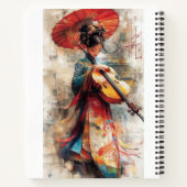 Melodie van de traditie: de harmonie van kunst en  notitieboek (Achterkant)