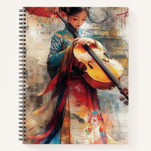 Melodie van de traditie: de harmonie van kunst en  notitieboek (Voorkant)