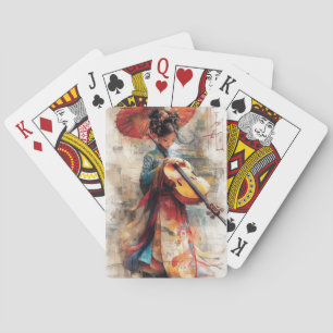 Melodie van de traditie: de harmonie van kunst en pokerkaarten