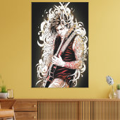 Melodie van de Ziel Canvas Afdruk (Insitu (Woonkamer))