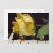 Melodie van een Roos Briefkaart (Voorkant / Achterkant)