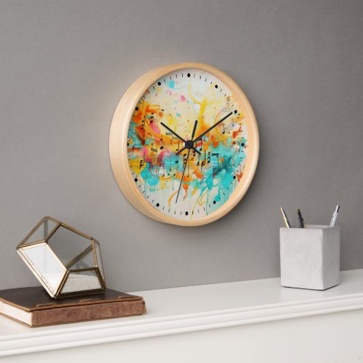 Melodie van kleuren en muzieknoten (Kantoor)