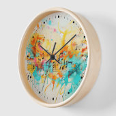 Melodie van kleuren en muzieknoten (Hoek)