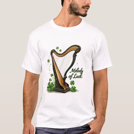 Melodie van Luck Harp T-shirt (Voorkant)