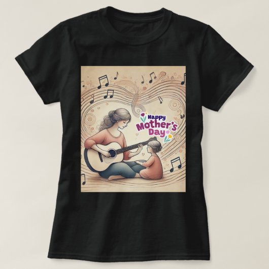 Melodie van mama t-shirt (Design voorkant)