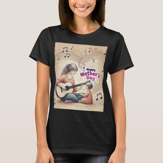 Melodie van mama t-shirt (Voorkant)