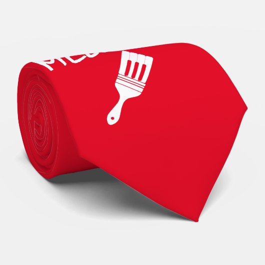 Melodieborstel Stropdas (Opgerold)