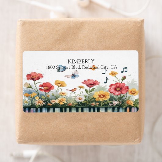 Melodieën in bloei etiket (Insitu)