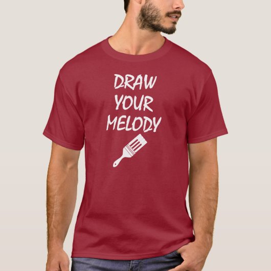Melodiepenseel T-shirt (Voorkant)