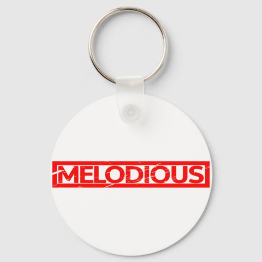 Melodious Stamp Sleutelhanger (Voorkant)