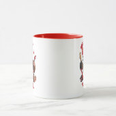 Melodische Harmonie: Bigfoot en Panda Beer Mok (Midden)