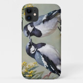 Melodische Majesteit: Australische eksters in olie Case-Mate iPhone Case (Achterkant)