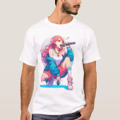 Melodische muze t-shirt (Voorkant)