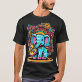 Melodische olifant t-shirt (Voorkant)