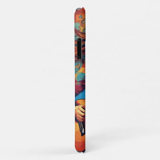 melodische wervelwind Case-Mate iPhone case (Achterkant/rechts)