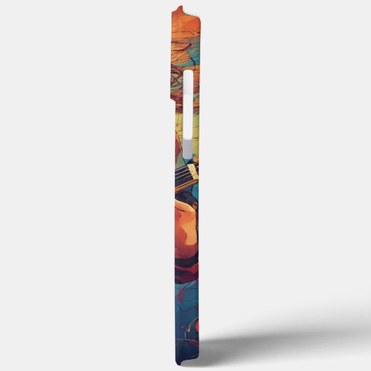 melodische wervelwind Case-Mate iPhone case (Achterkant / Links)