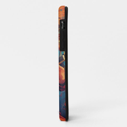 melodische wervelwind Case-Mate iPhone case (Achterkant/links)