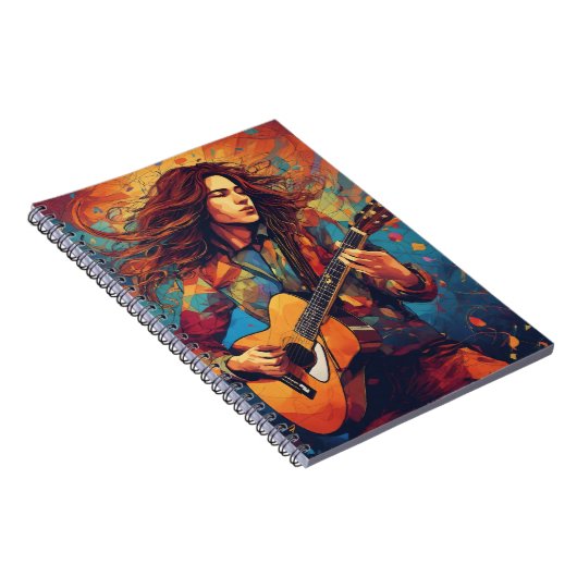 melodische wervelwind notitieboek (Rechterzijde)