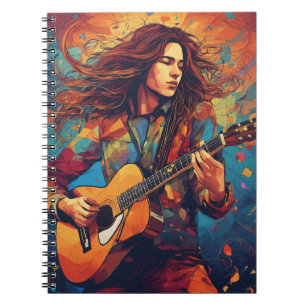 melodische wervelwind notitieboek