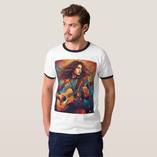 melodische wervelwind t-shirt (Voorkant volledig)