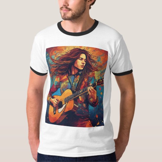 melodische wervelwind t-shirt (Voorkant)