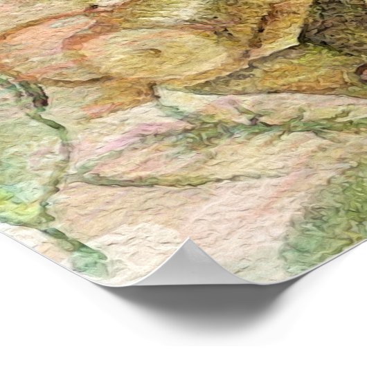 Melody - Angels, Flowers, Music Poster (Hoek)